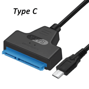 Adaptador USB Tipo C a SATA 3 para discos de 2.5 pulgadas