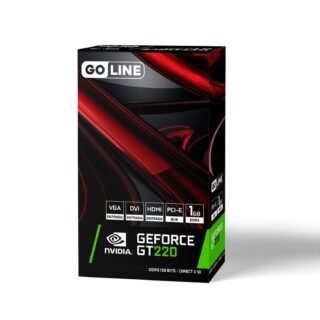 Tarjeta gráfica VGA GT220 1GB GOline GT-220 GL-GT220-1GB DDR3