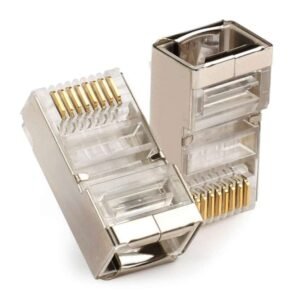 Ficha RJ45 CAT6E Blindado por Unidad