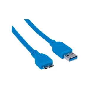 Cable USB para disco externo 301031 USB 3.0 Blue