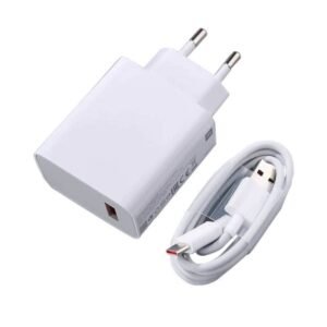 Cargador rápido Xiaomi + cable USB Tipo C