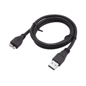 Cable USB para disco externo USB 3.0 de 1 Metro color Negro