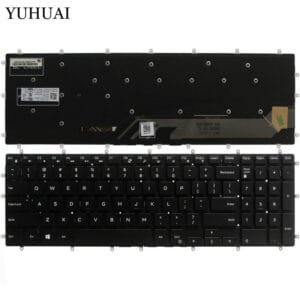 Teclado para notebook Dell P66F P66F001 P72F P72F002 P75F P75F001 P75F002 P75F003 P75F006