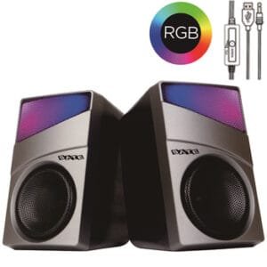 Parlante Sate AS-91001 RGB  USB Gamer