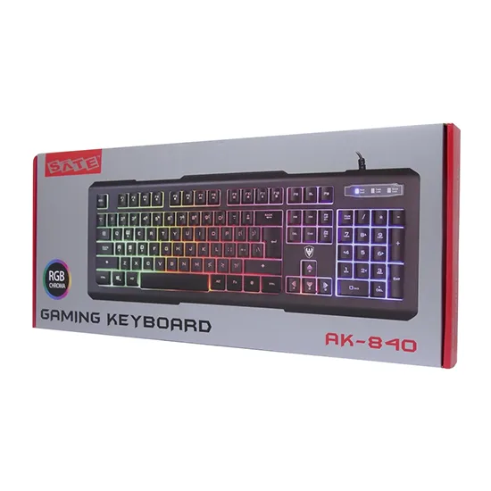 Teclado Gamer Satellite AK-840 RGB - Imagen 2