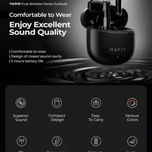 Auricular Bluetooth Havit TW976