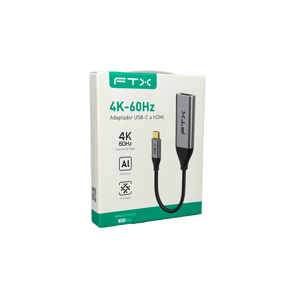 Adaptador USB tipo C a HDMI FTX-C160-PU31-CMHDFN1-S0.2 4K/60HZ