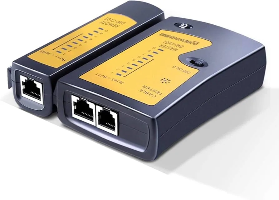 Tester de red RJ45/RJ11 UTP/STP/FTP negro - Imagen 2