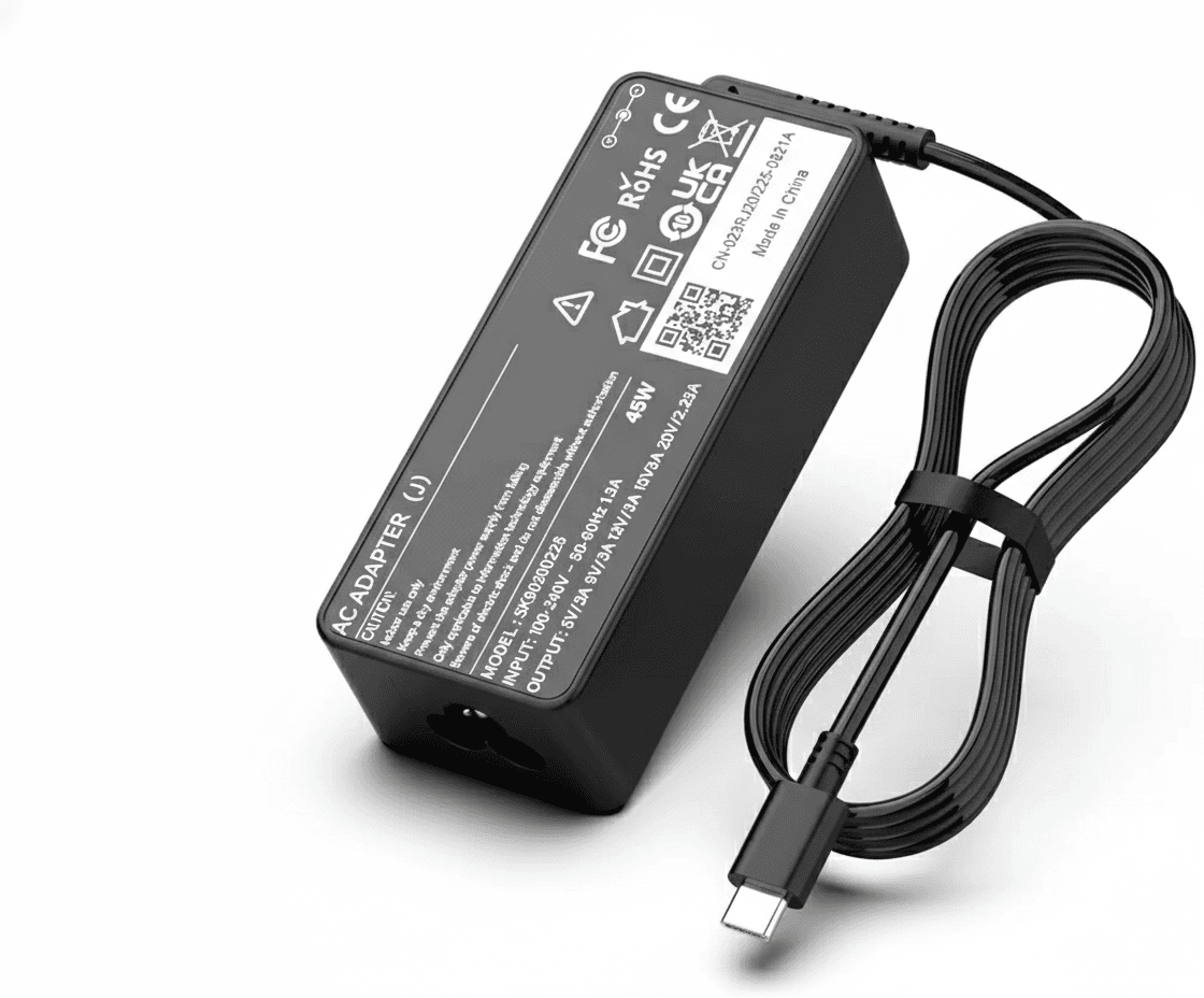 Cargador para Notebook 20 vol 2.25am 45W tipo C