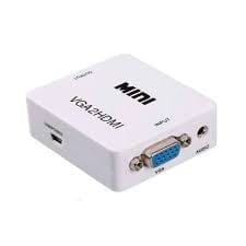 Adaptador VGA a HDMI 1080p Full HD con Audio USB