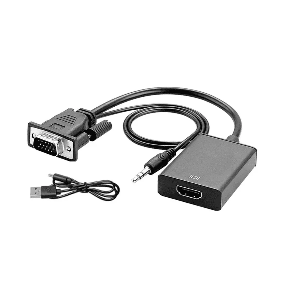 Conversor Vga a Hdmi 1080P Directo 1080P con Audio - Imagen 2