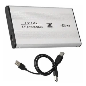 Gaveta para Disco Duro Externo Sata 2.5" USB 3.0 Laptop PC Plata