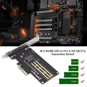 Placa adaptadora PCIe 4.0 Gen4 a SSD NVME M.2 JEYI