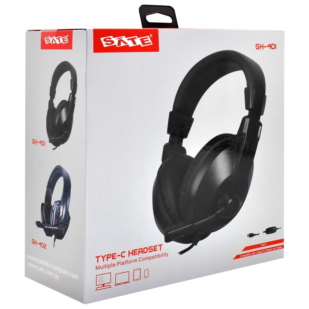 Auricular Gaming Sate GH-401 USB-C - Imagen 3