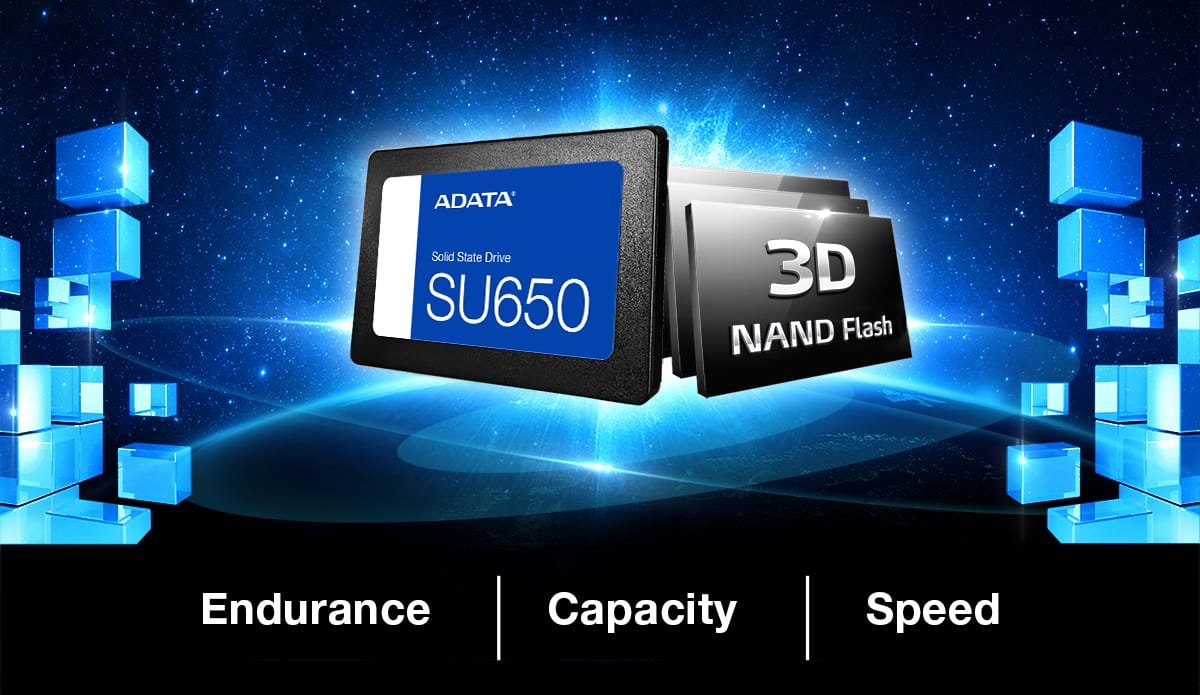 Disco SSD de 960GB Adata SU650 SATA (ASU650SS-960GT-R) - Imagen 3