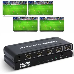 Splitter Hdmi 1×4 UHD 3D 1.4 4K2K 60HZ