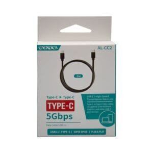 Cable USB tipo C Satellite AL-CC2 de 2 metros Carga Rápida