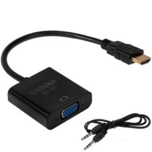 Adaptador HDMI a VGA Sate AL-31 4K + audio