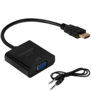 Adaptador HDMI a VGA Sate AL-31 4K + audio