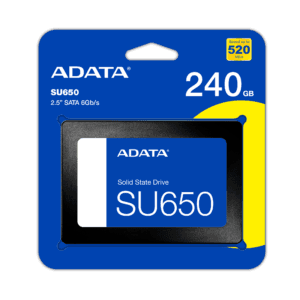 Disco SSD 240GB Adata SU650 SATA (ASU650SS-240GT-R)