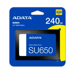 Disco SSD 240GB Adata SU650 SATA (ASU650SS-240GT-R)