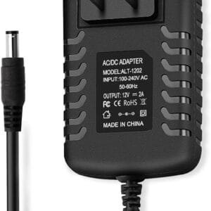 Fuente de alimentación de 12V 2A, CA 100-240V 50-60Hz a CC 12 voltios 2 amp