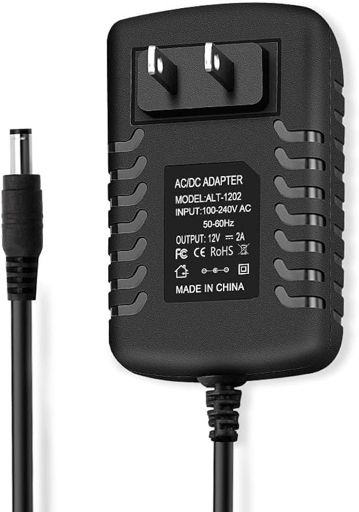Fuente de alimentación de 12V 2A, CA 100-240V 50-60Hz a CC 12 voltios 2 amp
