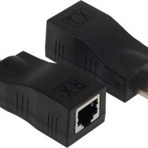 Extensor Hdmi de 30m 4K Cable UTP RJ45 CAT-6/6A RX TX