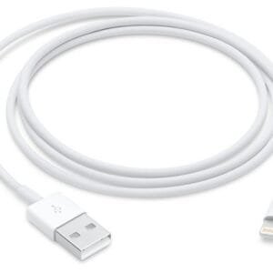 Cable USB USB-A a Lightning - Blanco 1 metro de 2.4