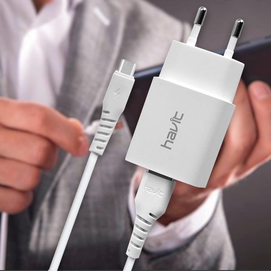 Cargador para Teléfono Smartphone Havit ST902 USB Tipo C