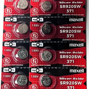 Pila Maxell 371 SR920SW SR920 por unidad