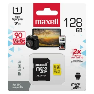 Tarjeta de Memoria de 128GB Maxell MCSD-128U1