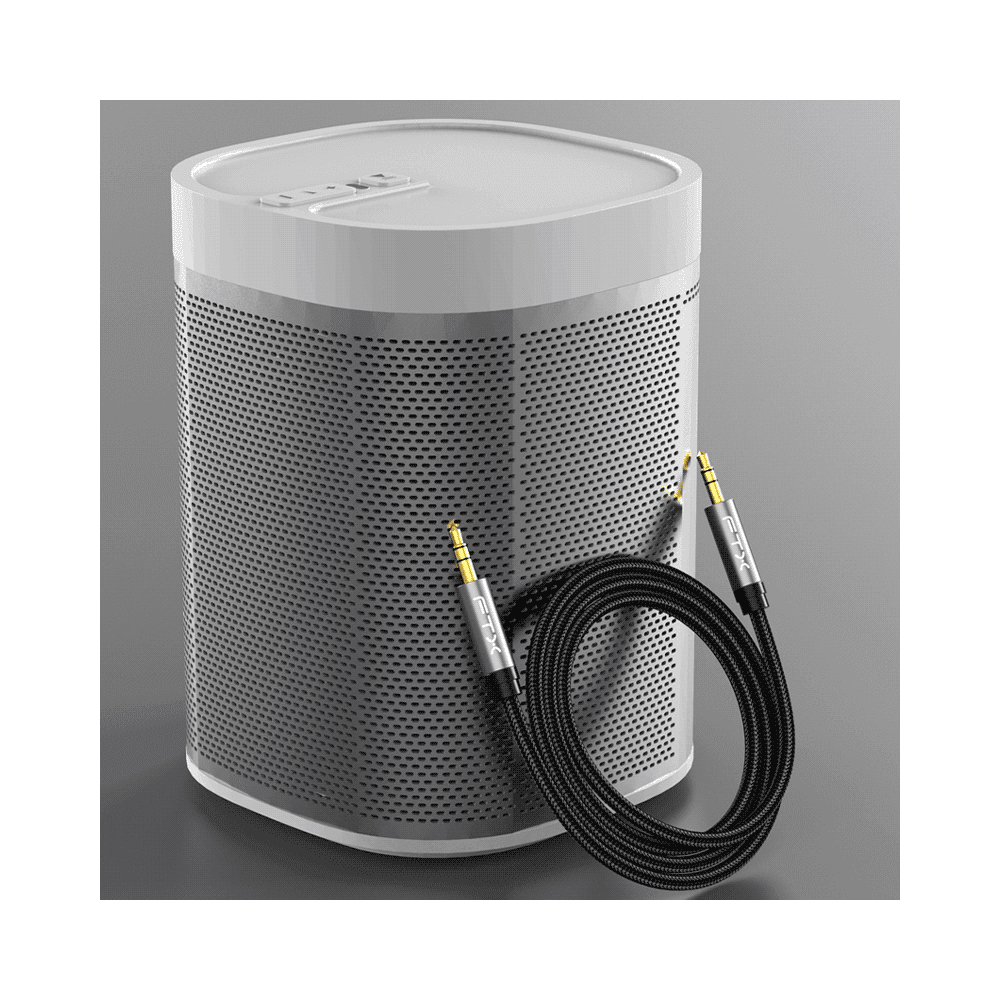 Cable de Audio Auxiliar 1.8 Metros FTX CT-AV311-P11GN-SG 3.5mm - Imagen 2