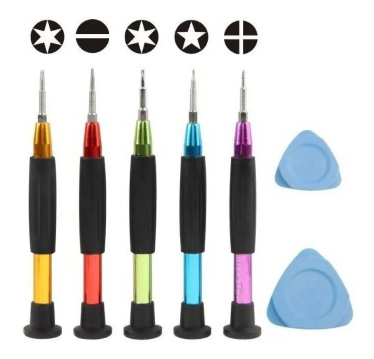 Kit Desarmadores Juego De 7 Herramientas Reparación Celular-Notebook.