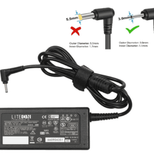 Cargador para Acer 19V 3.42A Punta fina 65W