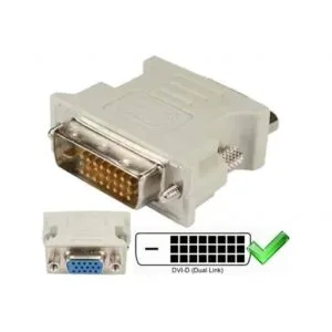 DVI a VGA de 25 Pinos Dual link