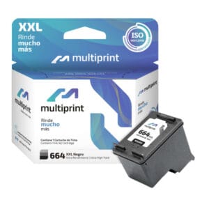 Cartucho de tinta Multiprint 664 XXL Negro 22ML