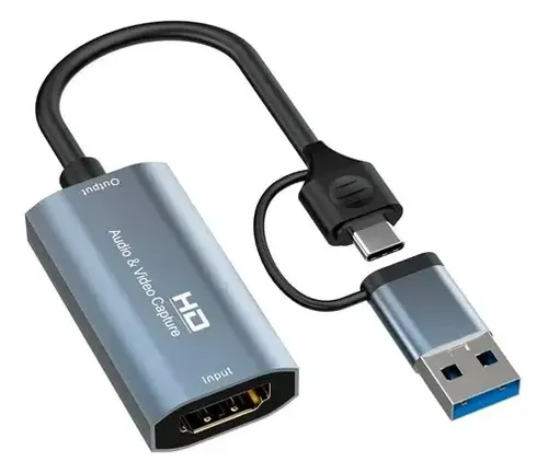 Capturadora Hdmi 4k Tipo C Con Otg Usb 3.0 1080P 60FPS - Imagen 4