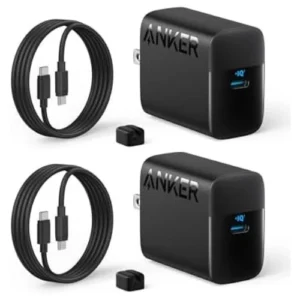 Cargador Super Rápido para Teléfono Smartphone Anker 45W USB tipo C + Cable tipo C