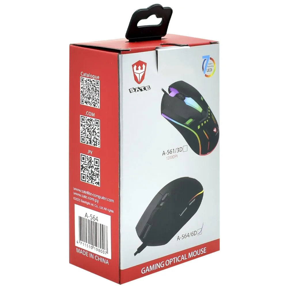 Mouse Gamer Sate A-564 - Imagen 3
