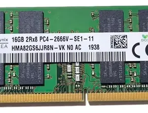 Memoria para notebook DDR4 16GB 2666 Hynix HMA82GS6JJR8N