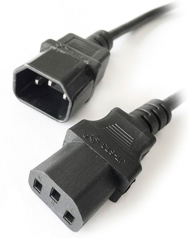 Cable power para UPS Macho a Hembra