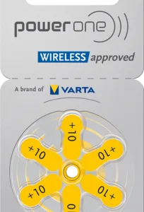 Pilas para audífonos PowerOne P10 +10 PR70