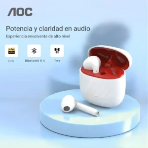 Auricular AOC ACT2521 Bluetooth Blanco