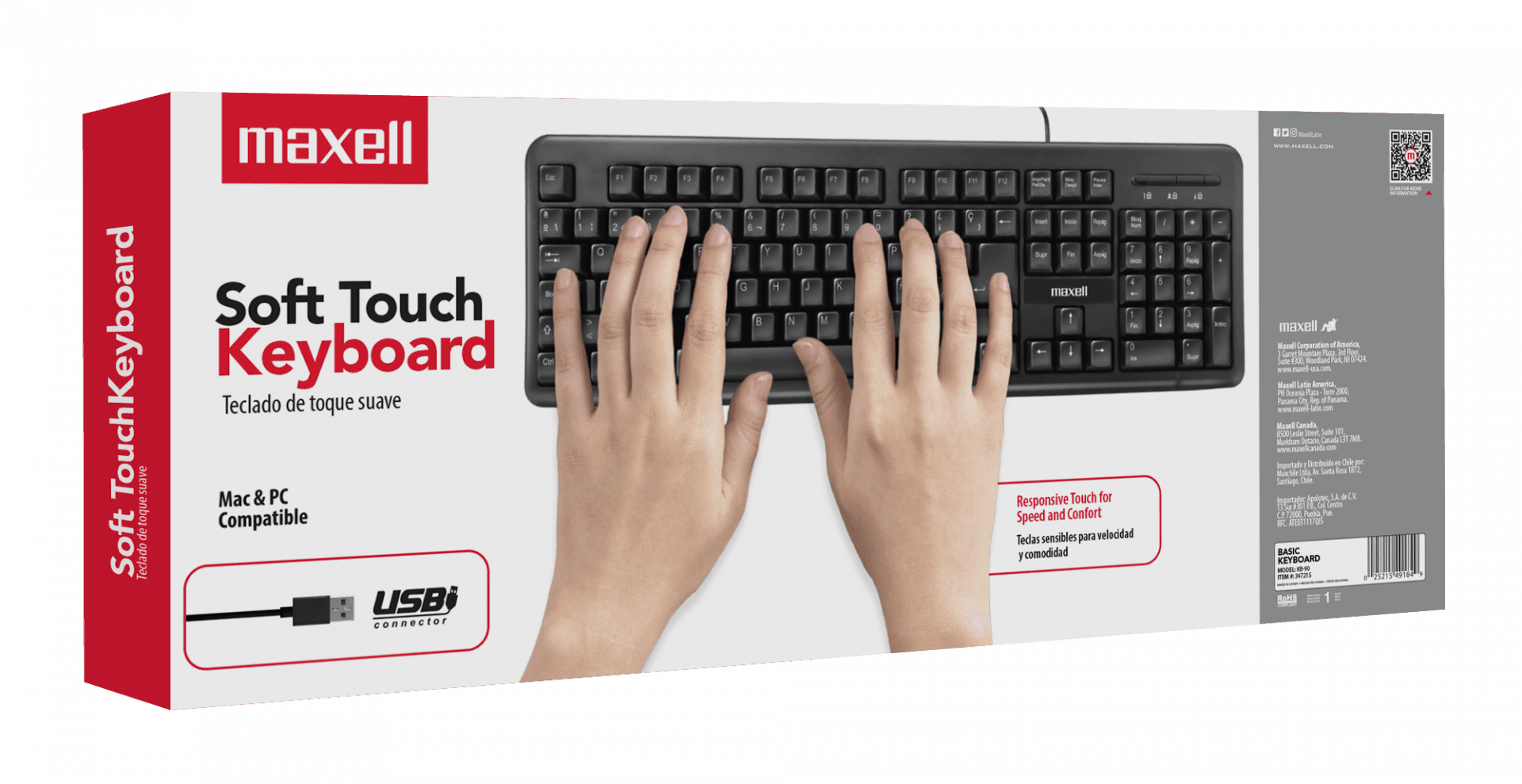 Teclado USB Maxell KB90 - Imagen 2