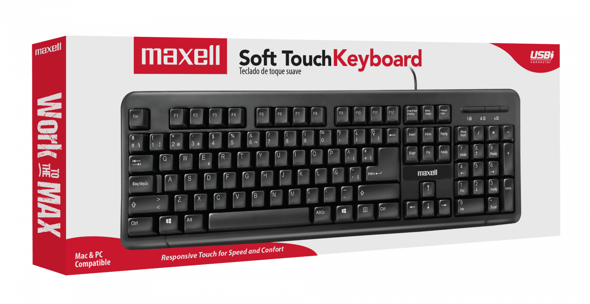 Teclado USB Maxell KB90 - Imagen 3