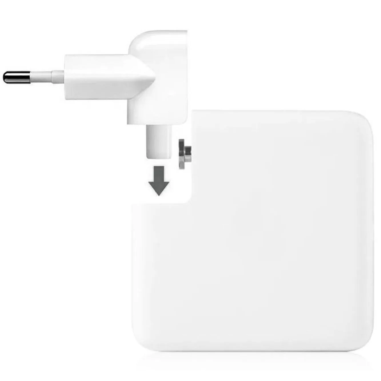 Cargador Para Macbook USB-C 61W multivoltaje Sin cable - Imagen 3