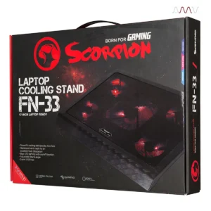 Soporte cooler para Notebook Marvo Scorpion FN-33 USB hasta 17 pulgadas