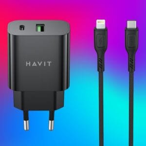 Cargador rápido para Teléfono Smartphone Havit ST925 Lightning 20W