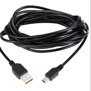 Cable Datos Usb -USB-A y salida MINI USB 5 PINES. V5-Carga rápida -1.5 M